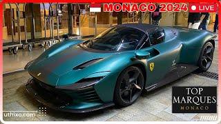 2024 Monaco Carspotting at Top Marques | HYPERCARS, Night & Day Highlights | Daytona SP3, CC850