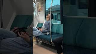 Sleeping Japanese Man Balances Phone Perfectly  ‍️ #viral #shorts #funny #japan