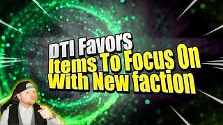 DTI Faction | Which favors & rewards hold the most value | Star Trek Fleet Command tips & Tricks