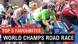 Top 5 Favourites: World Road Championships 2024 - Tadej Pogačar vs Mathieu van der Poel vs Remco?