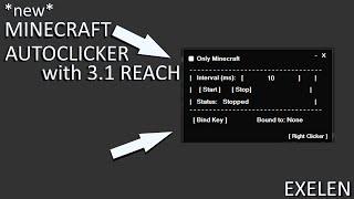 (NEW) BEST MINECRAFT AUTOCLICKER?