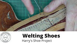 Pt 14. Shoemaking Welting, Boars Bristles and Cordwainers Spinning Top