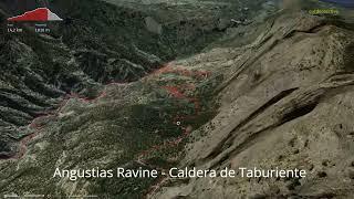 Angustias Ravine - Caldera de Taburiente ∆ hiking trails ∆ 3d-trail.com/spain/