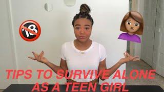 How to  SURVIVE living alone as a TEEN! (Girl Edition)