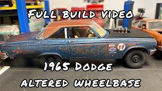 Moebius 1965 Dodge Alrered Wheelbase weathered model car kit full build #116 ep#86