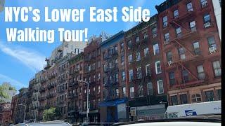 NYC's Lower East Side walking tour!