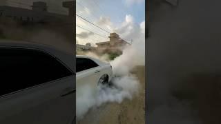 Toyota mark x 300 Jeep premium road drift tyre smoke full finish tyre #youtubeshort #shortviral