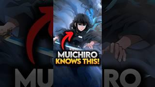 Amazing Detail about Muichiro that No One Knows! Demon Slayer Explained #demonslayer #shorts