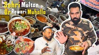 Multan ki Qadeemi Rewari Food Street Aao Şehri Kartay hain