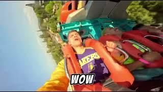 2024 Silver Bullet Roller Coaster Front Row On Ride 4K POV Knott's Berry Farm