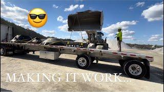 RUNNING FLATBED THE BEST WAY I CAN TO MAKE IT WORK FOR ME!