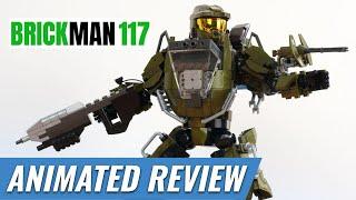 BrickMan117's  Hog-Chief Transformer - Animated Review (Halo Mega Construx)