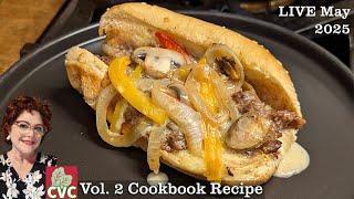 EASY CHEESE STEAK Hoagies Recipe - Makes a DELICIOUS GRAVY for the STEAK!