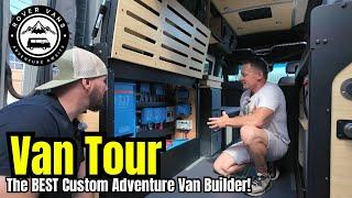 The BEST Custom Adventure Van Builder | Visiting ROVER VANS