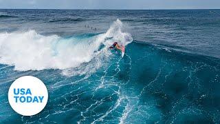 Olympic surfing at Tahiti's Teahupo’o, one of the world's best waves | USA TODAY SPORTS