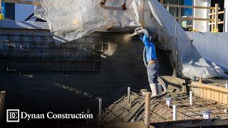 Shotcrete Pool Installation | Building A Custom Waterfront Home | Hillview Drive