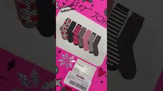 Betsey Johnson Socks To Wear with your bag #betseyjohnson #santatellme giftsforher #lvluxegirl