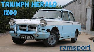 Triumph Herald 1200 Inspection and report | Ramsport