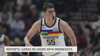 Reports: Garza re-signs with Minnesota