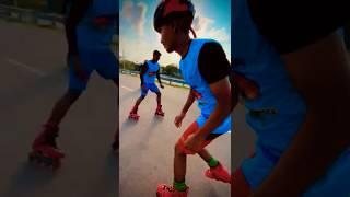 Riding skates on road #skater Jakirul  #Bangladesh #skater #skating#roads #reaction  #like#viral