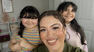 ASMR| Quick Hair brushing and styling- welcome back my little cousins 🫶‍️