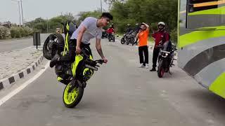 Janu Bhai stunz  Bov's ATTITUDE RIDER's  CHAPRI RIDEr'  HEAVY STUNTs⭕ STUNTS RIDERSKTM️DUKE