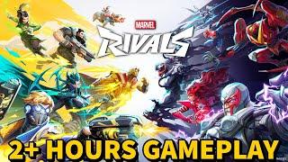 MARVEL RIVALS 2+ Hours of Gameplay (4k 60fps)