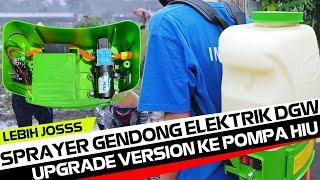 Tangki Sprayer Gendong Elektrik DGW Upgrade Version. 1 - Pompa 100psi Mantab