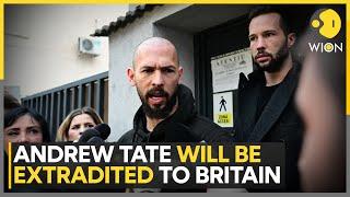 Andrew Tate And His Brother Tristan 'Will Be Extradited To Britain' | WION