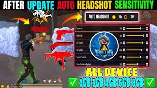 Free Fire Max Auto Headshot Trick 2025 Sensitivity ️ 2gb, 3gb, 4gb Ram Headshot Sensitivity Setting