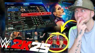 WWE 2K25 FIRST LOOK AT GM MODE with DRAFT PICKS