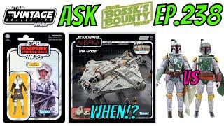 Where's Our HasLab Ghosts? New Vintage Collection ESB Boba Fett? Stands with All Vehicles?