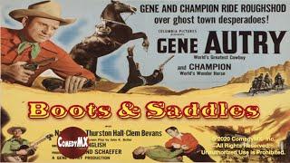 Gene Autry | Boots and Saddles (1937) | Gene Autry | Smiley Burnette | Judith Allen | Joseph Kane