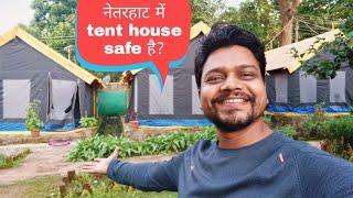 Tent house Room tour ️ hotel Sunrise Netarhat | cheap and best Couple Friendly stay