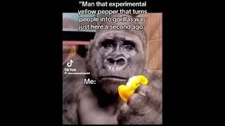 Yellow pepper that turns people into gorillas