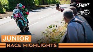 MGP Supporters’ Club Junior Race Highlights | 2024 Manx Grand Prix