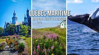 Quebec Maritime Road Trip: Percé to Tadoussac | Whale watching, Gannet Colony, and the St. Lawrence