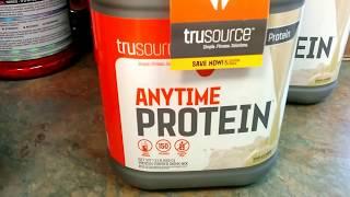 Unboxing   Supplement Hunt TruSource Anytime Protein