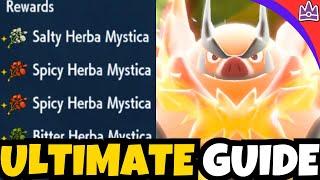 BEST 7 Star EMBOAR Herba Mystica RAID for Pokemon Scarlet & Violet