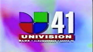 KLUZ-TV Univision 41 Albuquerque-Santa Fe Morning Station ID, 1996