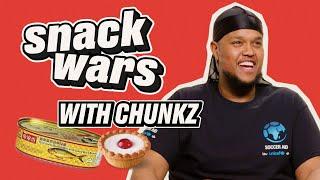 Chunkz Tries Weird Snacks From Around The World | Snack Wars