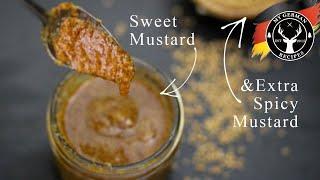 Sweet Mustard & Extra Spicy Mustard (Oktoberfest)  MyGerman.Recipes