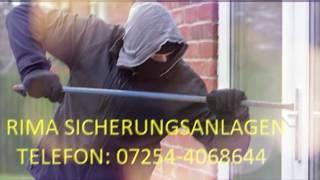 Rima Sicherungsanlagen, Alarmanlagen, Rhein Neckar, Waghäusel, Gebäudeschutz, Familienschutz