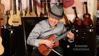 Daniel Ho plays "Pala'ela'e" on the Romero Concert 'ukulele (50 sec)