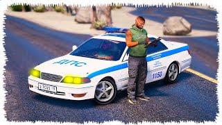 ДЖОННИ ПОЛИЦЕЙСКЙ Toyota Mark II ТАУЫП АЛДЫ!(GTA V) джони окигасы,қазақша гта5 жони машина