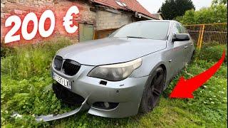 LE FERRAILLEUR ACHÈTE UNE BMW E60 / FORD RS A 200 € .. (70 voitures)