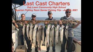 2021 Spartan Fishing Team Senior Fishing Trip with Last Cast Charters