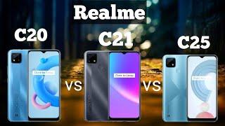 Realme c20 | realme c21 | realme c25 | realme c20 vs realme c21 vs realme c25