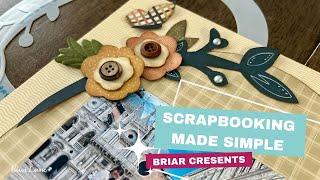 Scrapbook Brilliance: Elevate Your Layouts with Briar Crescents!