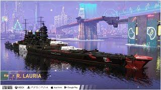 Линкор R. LAURIA  в  World of Warships Legends